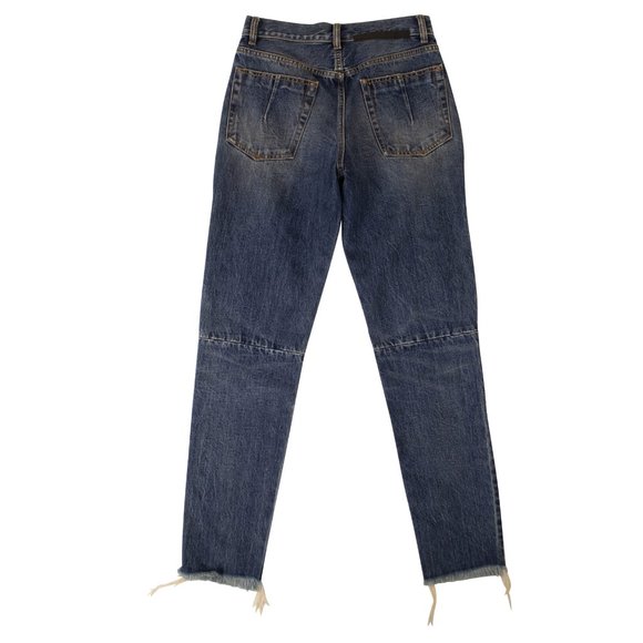 UNRAVEL PROJECT Blue Five Pocket Design Jeans Pants Size 26 $580 - Picture 3 of 4